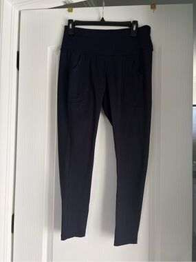 Jofit Navy High-Rise Pocket Leggings